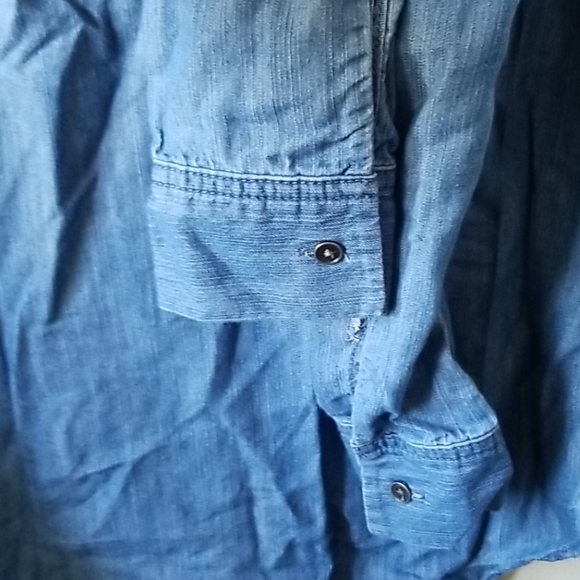 Denim long sleeved top - Picture 5 of 8